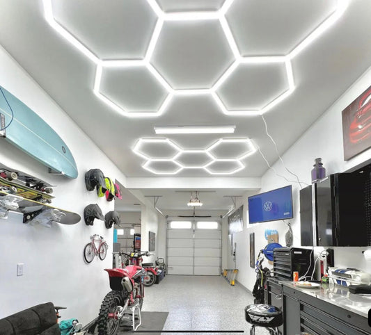 5 Grid LED Hexagon Lights