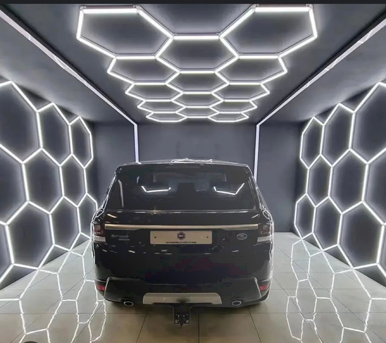 14 Grid LED Hexagon Lights